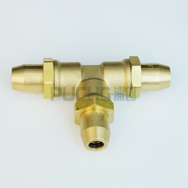 8x1 Raufoss Tee Air Brake Fittings Analog